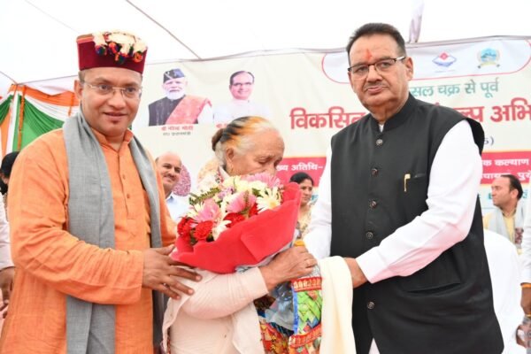 उत्तरकाशी के नौगांव से कृषि मंत्री गणेश जोशी ने किया “विकसित कृषि संकल्प अभियान” का शुभारंभ